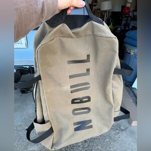 NoBull wax canvas backpack